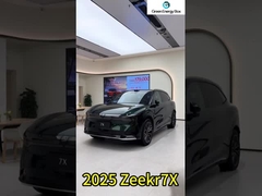 2025 ZEEKR 7X 75kWh RWD 605km Smart Driving Edition Nouvelle énergie EV SUV Voiture électrique avec conduite automatique