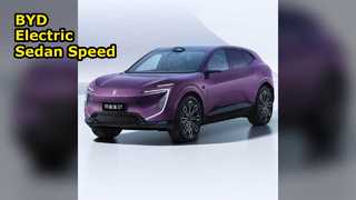 Berline électrique BYD Sièges rapides de luxe